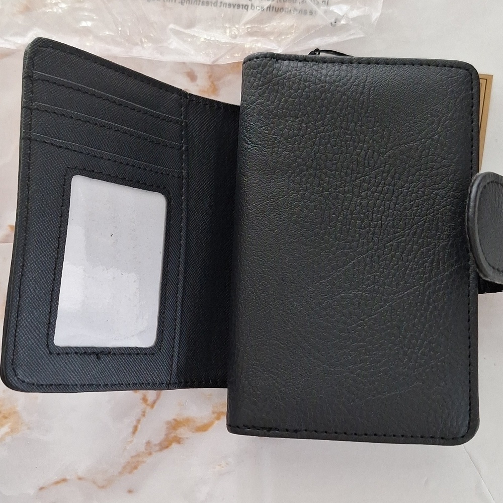 Gold Coast Wallet Black Purse Coin - Picture 4 of 9